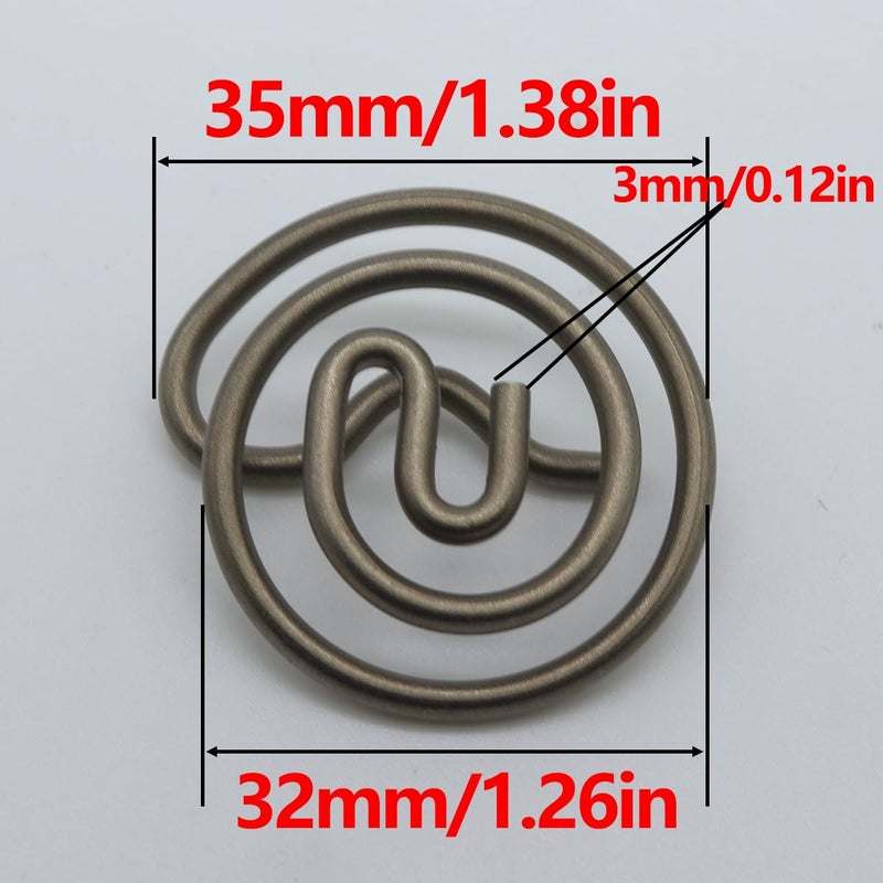 HOOTURB 1PCS 68505893AA Electronic Exhaust Actuator Valve Spring Repair Kit Compatible with 20152022 Dodge ChallengerCharger for A3 A6 A7 A8 Q2 Q3 A5 TT for Porsche - Image 4