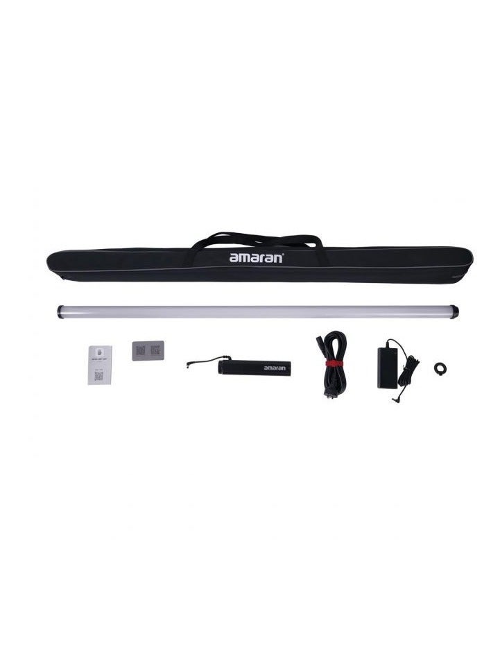 Aputure Aputure Amaran PT4C RGB LED Pixel Tube Light – 4-Foot RGBWW Tube with Adjustable CCT (2700K–10000K), 16 Independently Controllable Pixels, Built-in Battery, 46 Color Presets, DMX & Sidus Link App Control, Portable & Versatile Lighting - Image 1