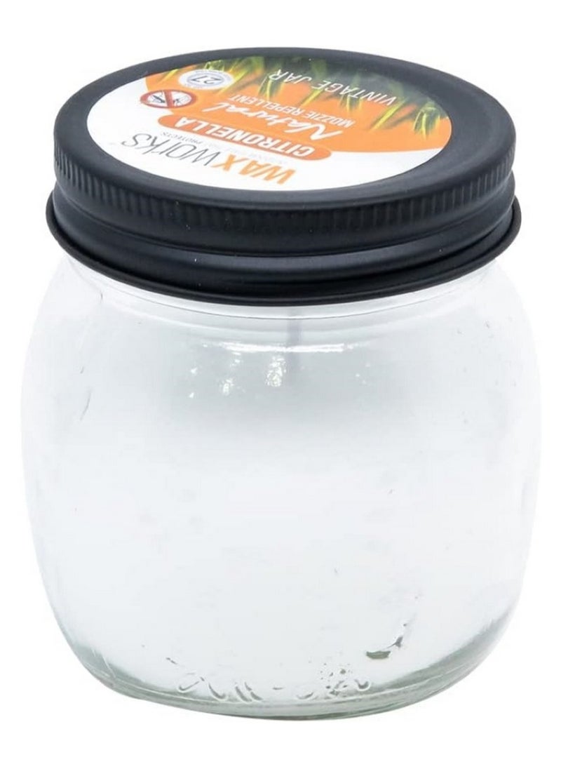 Waxworks Citronella Vintage Jar Candle  - Image 2