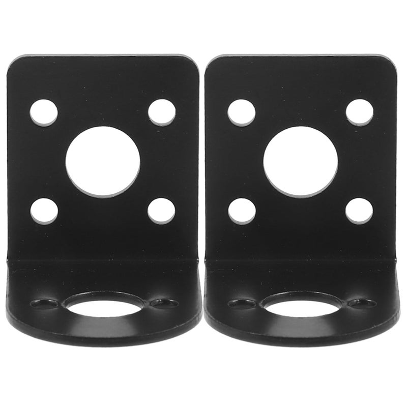 2Pcs L Type Aluminum Motor Mount Bracket Holder for DIY Automation Control Projects - Image 2