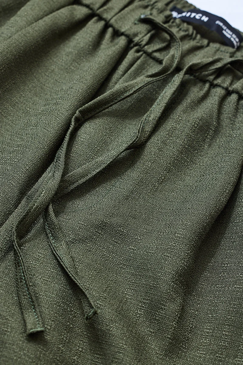 SNITCH Regular Fit Drawstring Trousers