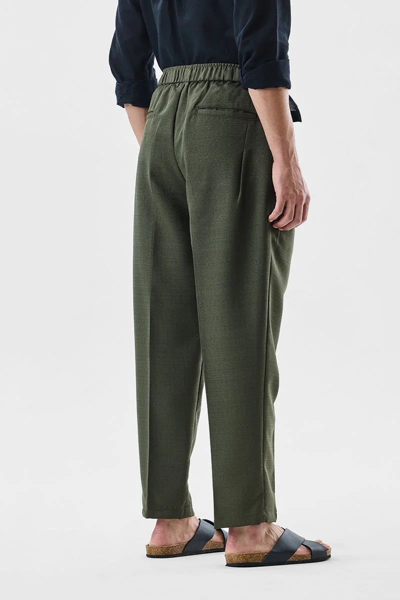 SNITCH Regular Fit Drawstring Trousers