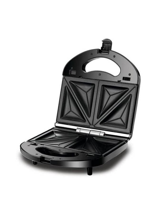 BLACK+DECKER 3 In 1 Interchangeable Grill & Waffle& Sandwich Maker 650 - 780 W TS2130-B5 Black 780 W TS2130-B5 black - Image 3