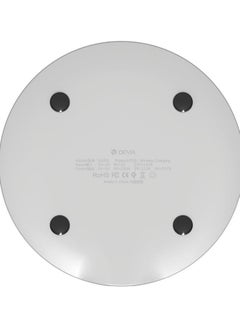 devia Devia UFO Series Ultra-Thin Wireless Charger 15W - Gray  - Image 4