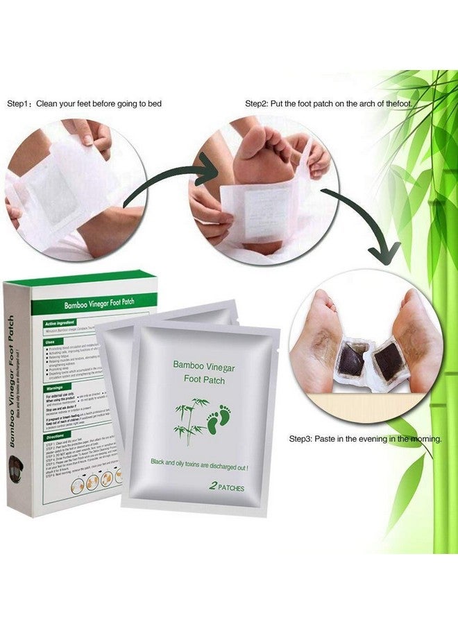 Hodaf Detox Foot Patches (1 Boxes = 10 Patches) hodaf detox foot pads natural bamboo vinegar detox foot patch - Image 5