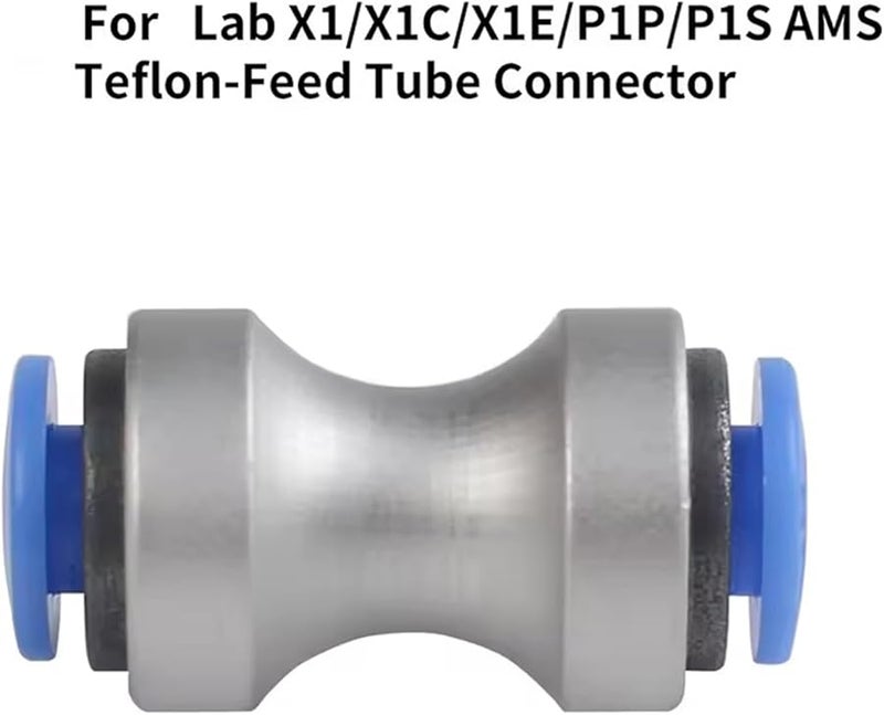 Blue PTFE Filament Hub Adapter Feed Tube Connector For 3D Printer P1P P1S X1C X1E FDM Accessories - Image 5