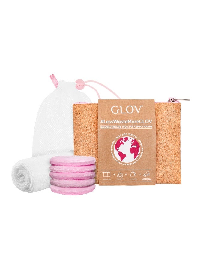 Glov Kit #lesswastemoreglov: Reusable Pads + Towel + Bag - Image 1