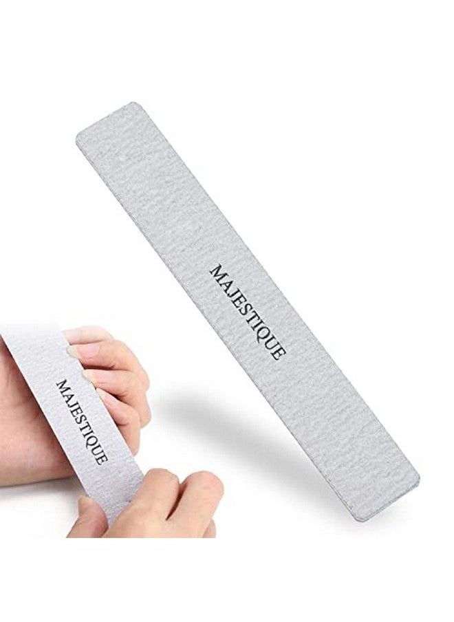 MAJESTIQUE Double Sides Nail Filer Washable & Reusable For Perfectly Shaped And Smooth Nails Color May Vary  - Image 1