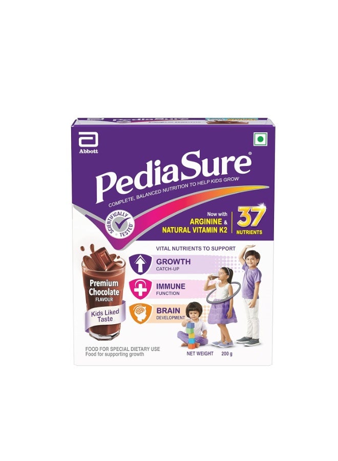 بدياشور بيدياشور (PediaSure) مكمل غذائي متكامل ومتوازن لدعم نمو الأطفال - 200 جم (نكهة الشوكولاتة) - عبوة - Image 1
