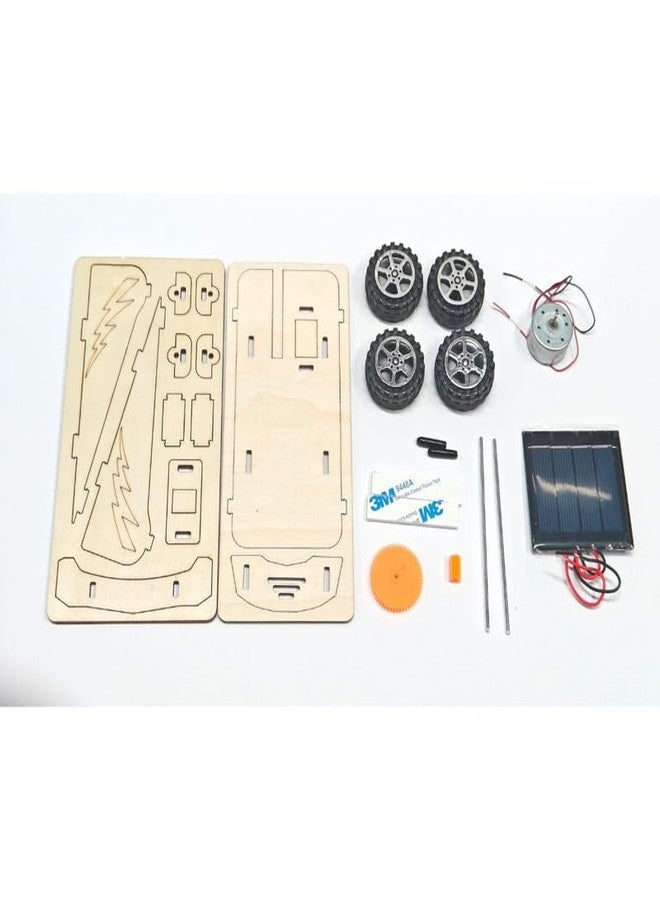 ESPtronics DIY Solar Panel Cell Toy Car Kit Science Working Model Experiment Project for School Students Kids - Image 5