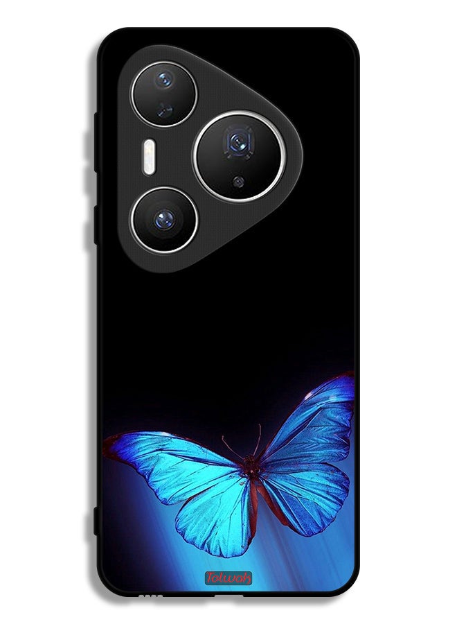 Tolwak Huawei Pura 80 Pro Plus Protective Case Cover Butterfly Art - Image 1
