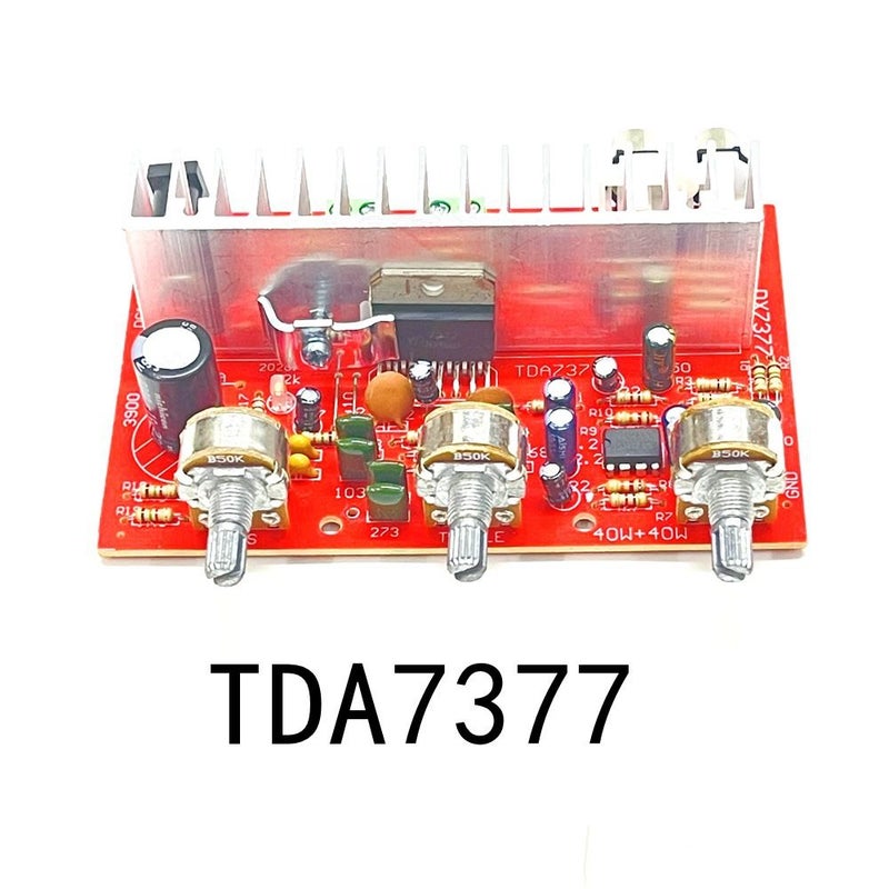 لوحة مضخم الطاقة TDA7377، مضخم صوت صغير بجهد 12 فولت لأثاث المنزل، وأجهزة الألعاب، والموسيقى الخلفية - Image 2