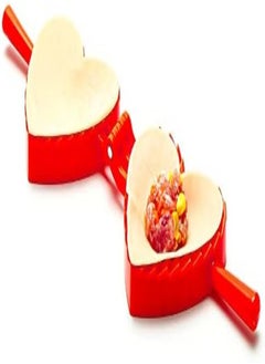 Heart Pie Mold Red Color, Press Mini Pie Maker Dough Dumplings Cutter Molds Heart Shaped Baking Tools & Accessories Kitchen Bakeware