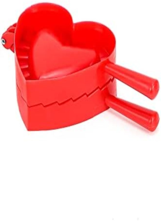 AKDC - Heart Pie Mold Red Color, Press Mini Pie Maker Dough Dumplings Cutter Molds Heart Shaped Baking Tools & Accessories Kitchen Bakeware - Image 1