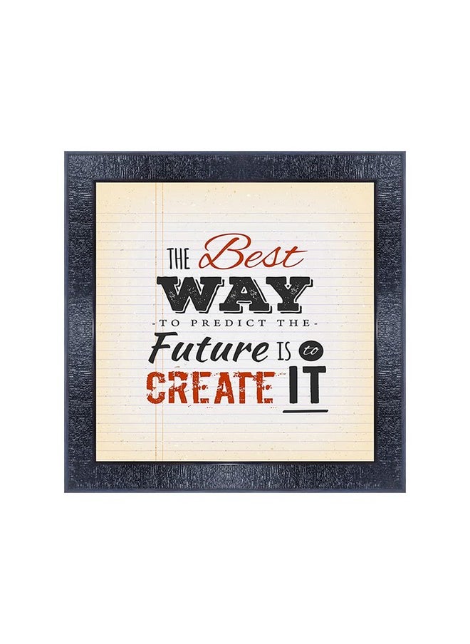 PNF - pnf Poster And Frames Motivational Quotes Frames With Acrylic Sheet | For Living, Bedroom | Home Decoration Item | Best Gifting Option (13x13inch) 200 - Image 1
