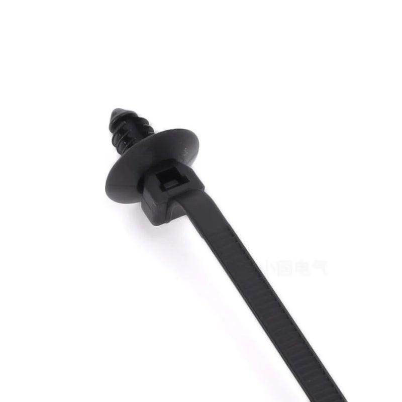 Nylon Electrical Cable Ties - 180mm x 5mm - Black - 20pcs
