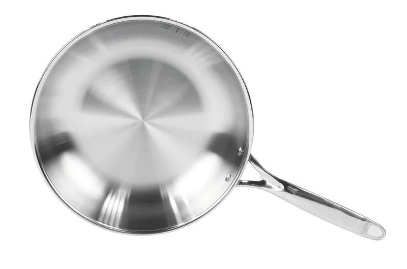 CRISTEL CastelPro Ultraply Collection 65 Stainless Steel Frying Pan PS16CPFN - Image 3