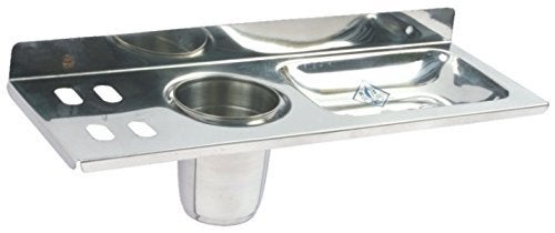 SHRUTI (Nikku) Stainless Steel Soap Dish/Tooth Paste Case/Tooth Brush Holder/Soap Tray/Soap Rack for Multi Bathroom Accessories - 1643 - Image 1