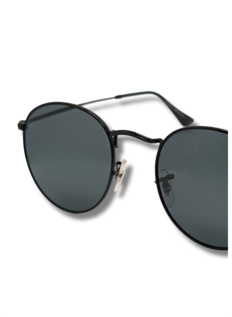 سيجنتشر نظارة شمسية سيج 3447 C1 عدسات دائرية مسطحة مقاس 50 ملم - Image 3