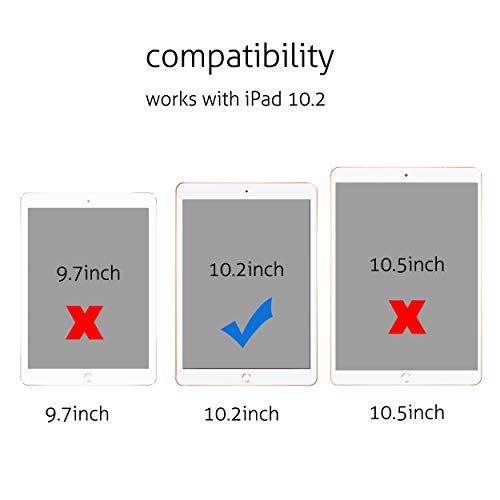 Ailun Screen Protector for iPad 9th 8th 7th Generation (10.2 Inch, iPad 9/8/7, 2021&2020&2019) Tempered Glass/Apple Pencil Compatible [2 Pack] - Image 3