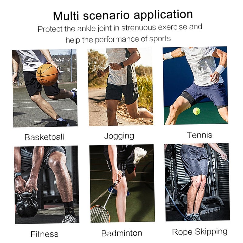 Ankle Brace For Sprain Protection Breathable Support Sports Everyday Comfortable Fit Size 26x13cm - Image 4