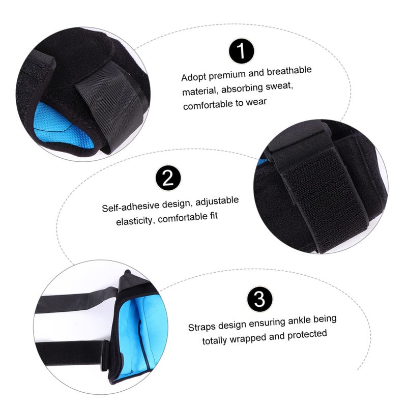 Ankle Brace For Sprain Protection Breathable Support Sports Everyday Comfortable Fit Size 26x13cm - Image 3