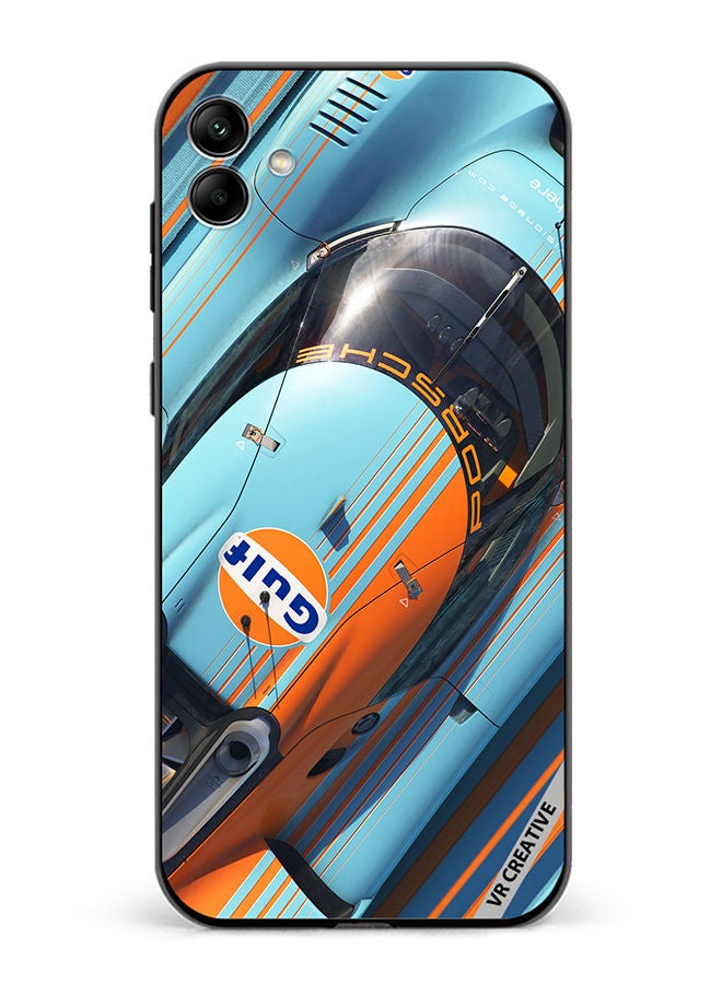VR CREATIVE Protective Case Cover For Samsung Galaxy A04 Porsche Gulf Design Multicolour - Image 1