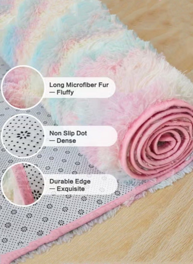 Optico Area Rugs Soft Fluffy Carpets For Living room Floor Rug Modern Area Rug For Bedroom Anti-Slip Rug For Kids Room Indoor Home Decorative Carpet - Image 4