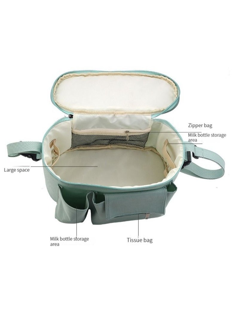 M MIAOYAN - M MIAOYAN Baby Stroller Hanging Bag Multifunctional Outgoing Mommy Bag Waterproof Mother and Baby Storage Bag - Image 1
