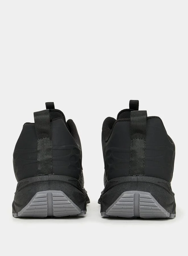 ستايلي Low Top Colorblock Lace Up Sneakers