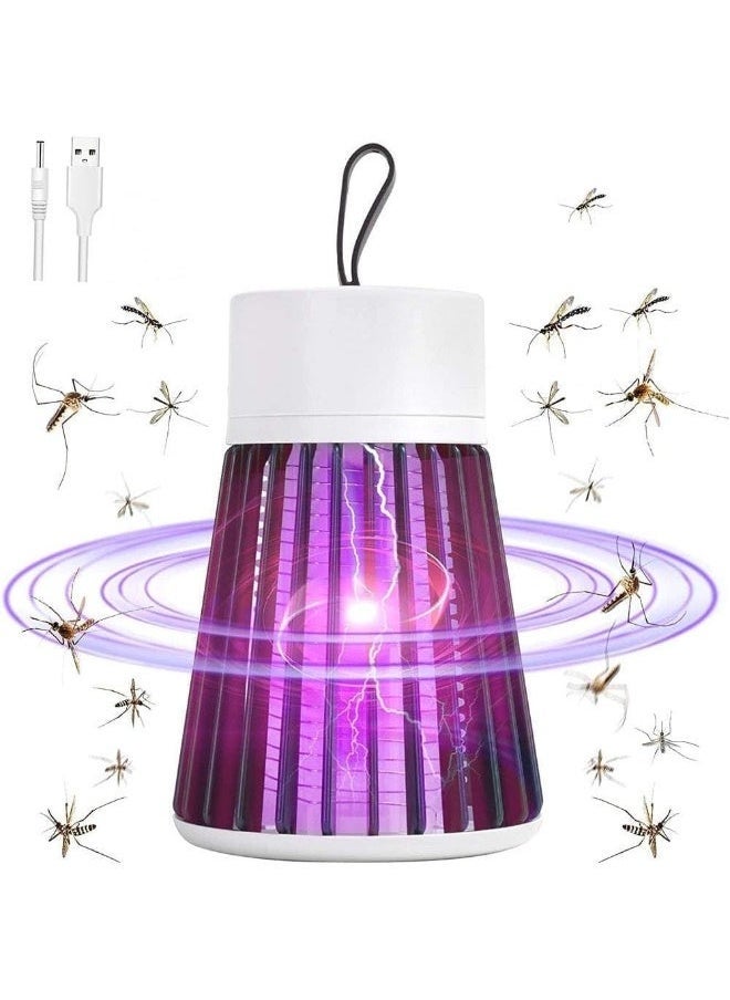 TIGER Electric Bug Zapper Bulk Rechargeable Mosquito Killer | Portable Outdoor Fly Zapper & Mosquito Trap with USB Charging | Insect Killer Lamp with Hanging Loop for Home, Camping & Outdoor Use | Safe and Effective Pest Control Device  - Image 3
