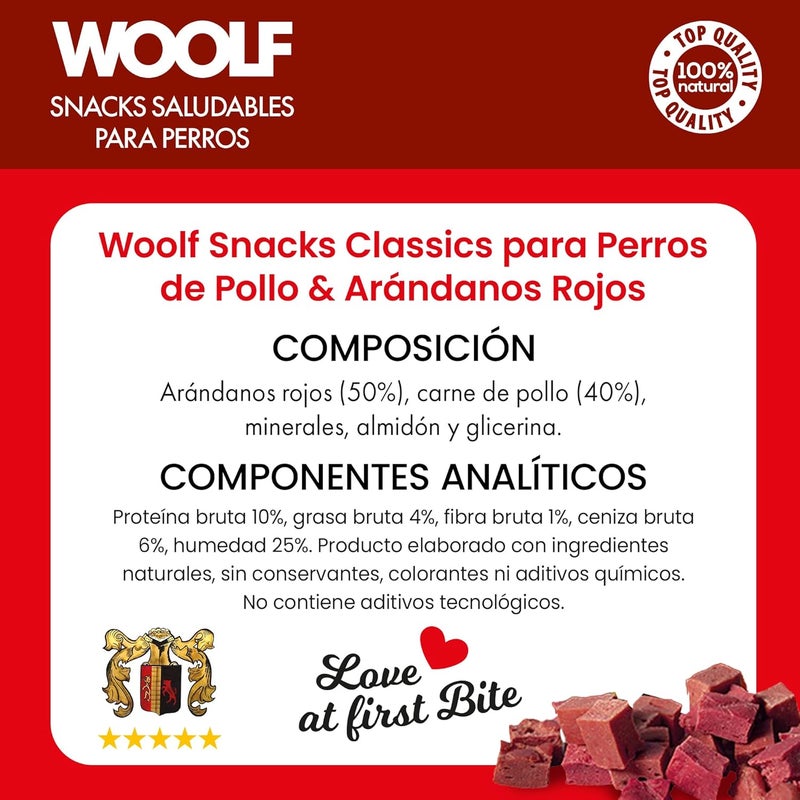 Woolf Detachable clean Soft Cranberry Strips for Dog and Cat 100 g Multi-price design picks - Image 5