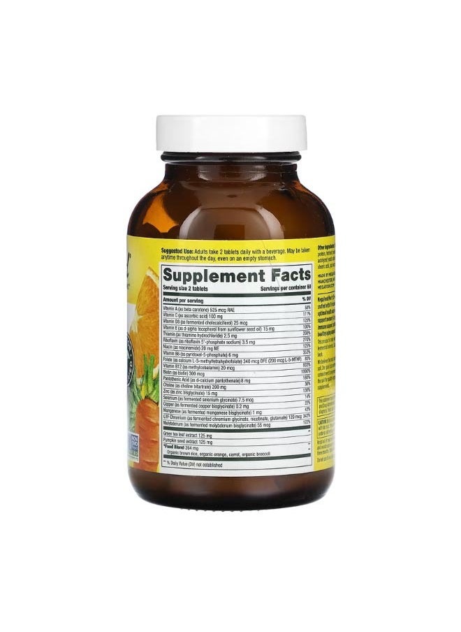 MegaFood Mens 55 Advanced Multivitamin 120 Tablets  - Image 2