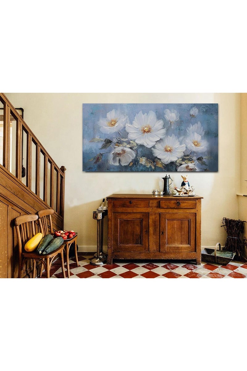 EMODA Vintage-Style Minimalist Canvas Artwork 60x120 cm – Personalized Wrap Framed Decor - Image 4