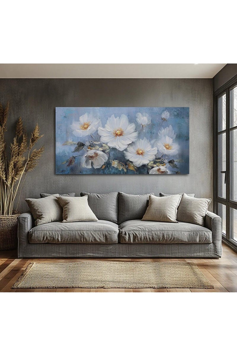 EMODA Vintage-Style Minimalist Canvas Artwork 60x120 cm – Personalized Wrap Framed Decor - Image 3