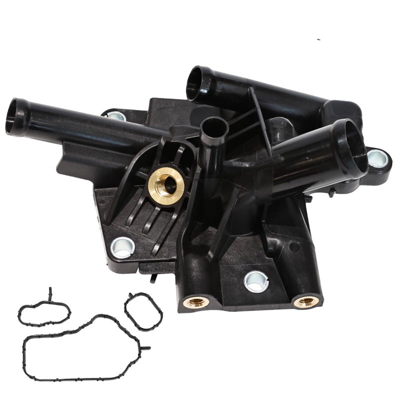 MITZONE Engine Coolant Thermostat Housing Assembly Compatible with 20172021 Nissan Kicks 20202024 Versa 16L L4 Gasolina 110605RB0A