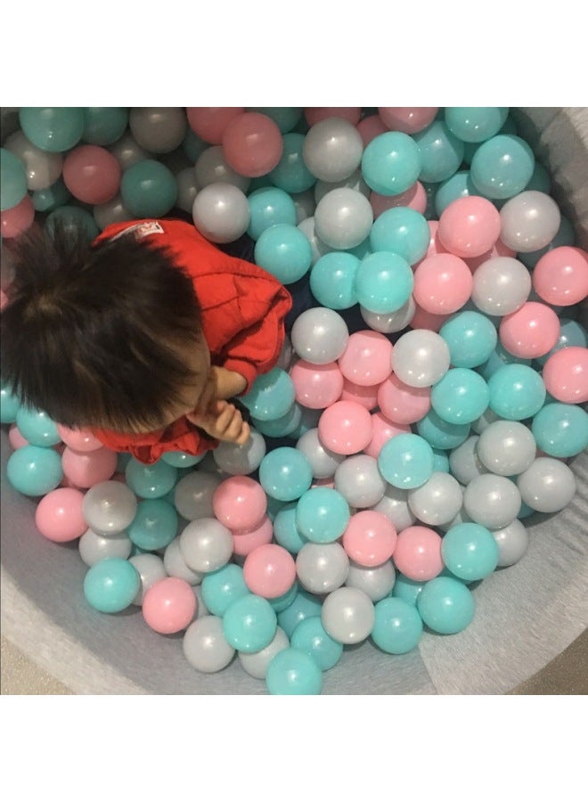 Thickened Eco-friendly Non-toxic Million Ocean Balls Food Grade Colorful Bobo Ball Pit Children's Ocean Ball Park-Color:Green-Diameter:8cm Custom-made Items Need To Consult Customer Service Before Shooting