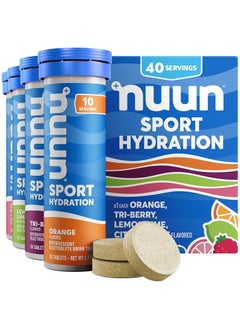 Sport Hydration Multi-Pack Mixed Flavors, 4 Count (4x10 Tablets)