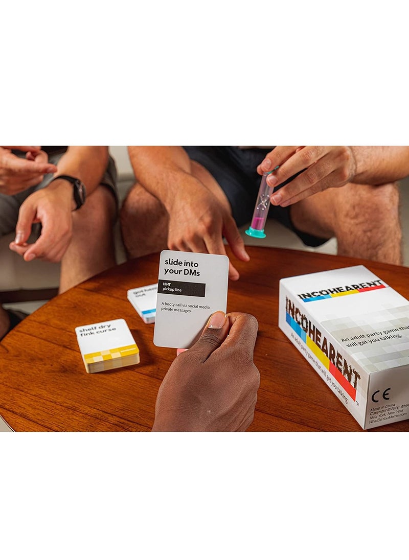 Generic - Incohearent - The Adult Party Game Where You Compete to Guess The Gibberish - by What Do You Meme? - Image 1