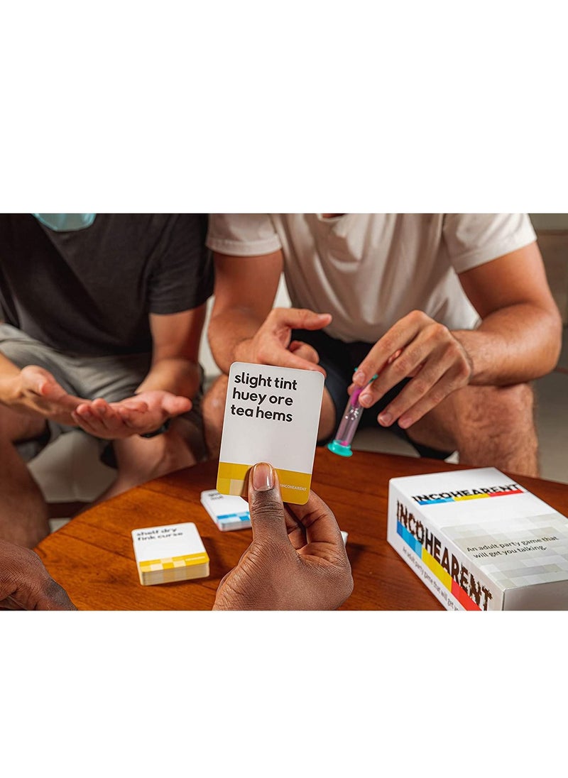 Generic - Incohearent - The Adult Party Game Where You Compete to Guess The Gibberish - by What Do You Meme? - Image 1