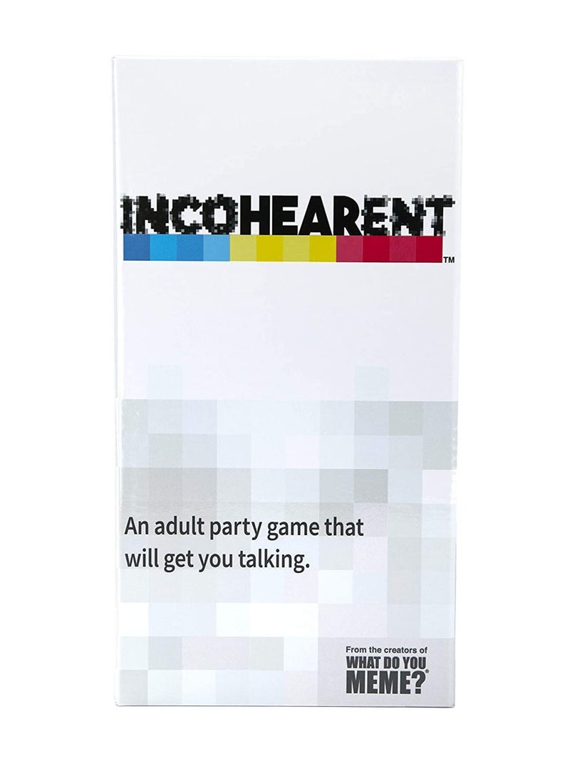 Generic - Incohearent - The Adult Party Game Where You Compete to Guess The Gibberish - by What Do You Meme? - Image 1