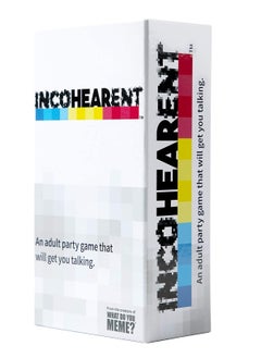 Incohearent - The Adult Party Game Where You Compete to Guess The Gibberish - by What Do You Meme?