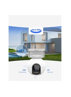 EZVIZ Waterproof Security Camera Two-Way Talk Color Night Vision Intelligent Human Motion Detection Auto Tracking 360 View  - Image 4