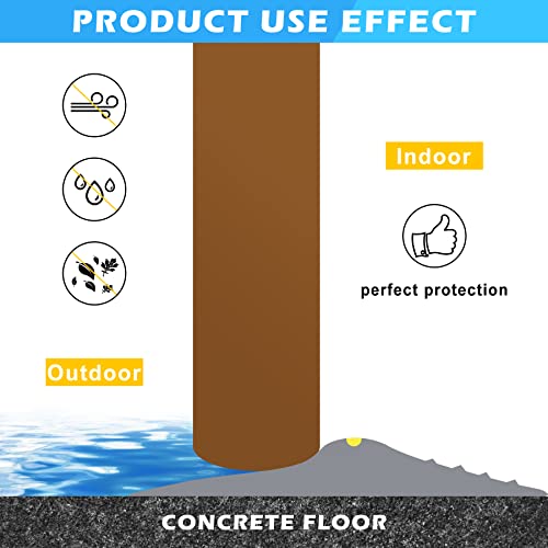 Papillon Garage Door Bottom Seal Strip, Weatherproof EPDM Rubber Threshold, Fits All Standard Doors, Easy for DIY Homeowners, No Adhesive (20Ft, Grey) - Image 3