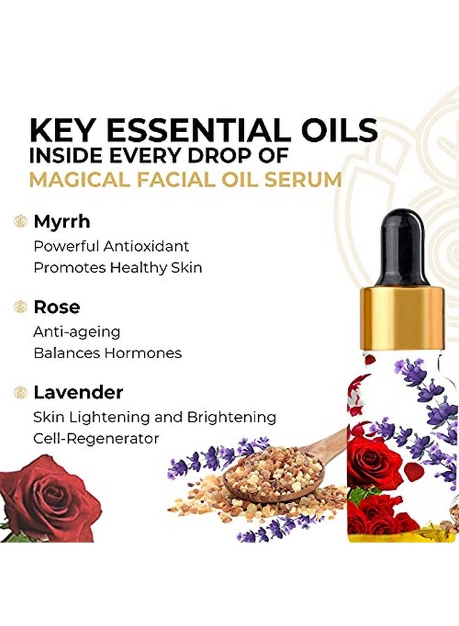 CORE & PURE Magical Facial Oil Serum- Promotes Anti-Ageing, Radiant and Healthy Skin |Natural Essential Oils Infused, Ayurvedic|- 12ml - Image 3