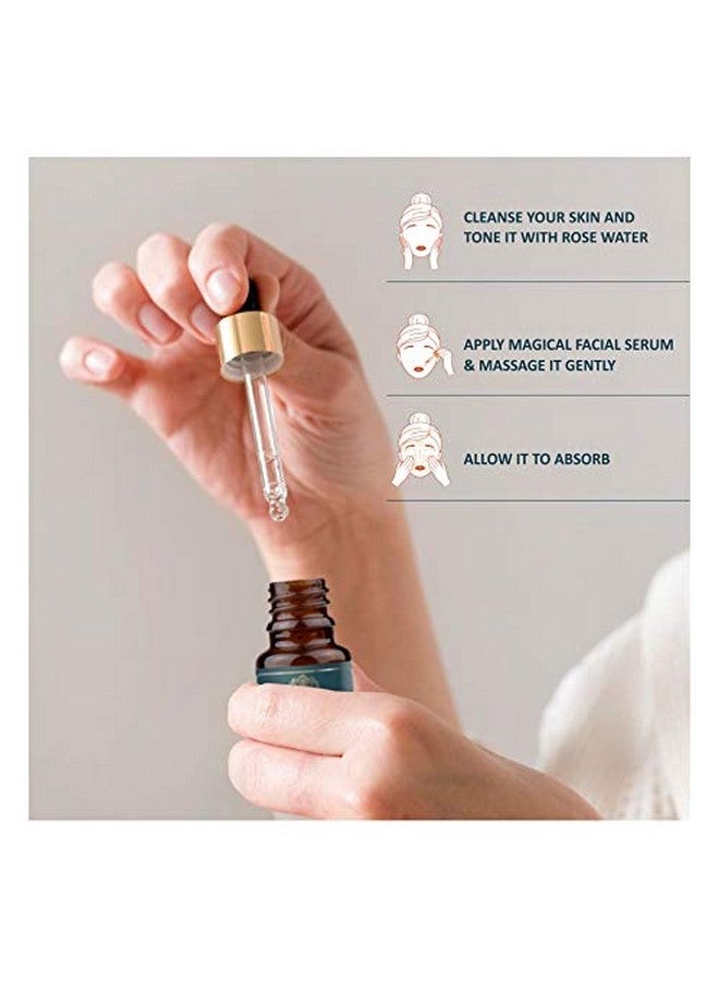 CORE & PURE Magical Facial Oil Serum- Promotes Anti-Ageing, Radiant and Healthy Skin |Natural Essential Oils Infused, Ayurvedic|- 12ml - Image 5
