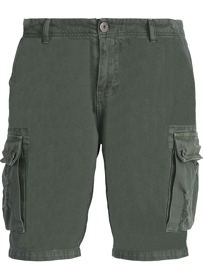 باد بير Green Men's Cargo Shorts