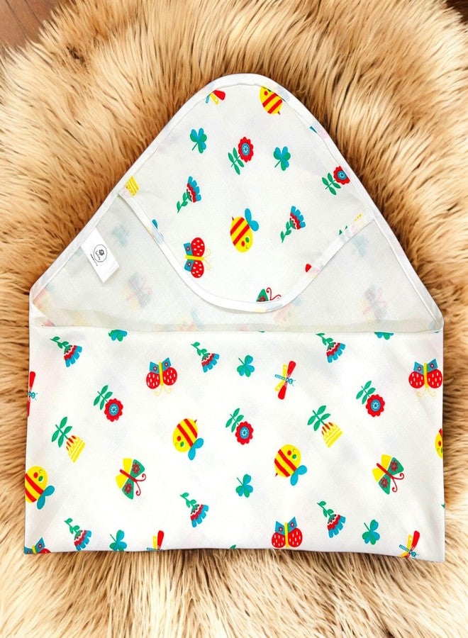 TEETAR Hooded Baby Towel - 100% Muslin Cotton, Ultra Soft & Quick Dry | Absorbent & Breathable Newborn Bath Wrap for Infants & Toddlers | Lightweight Baby Towel 75x72 cm - Image 2