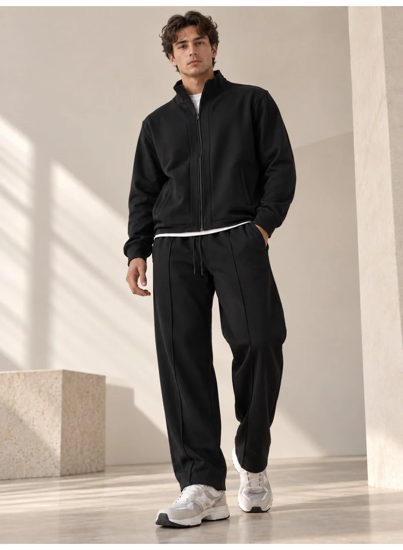 تي جي تي Men's Full-Zip Fleece Sweatshirt Jacket