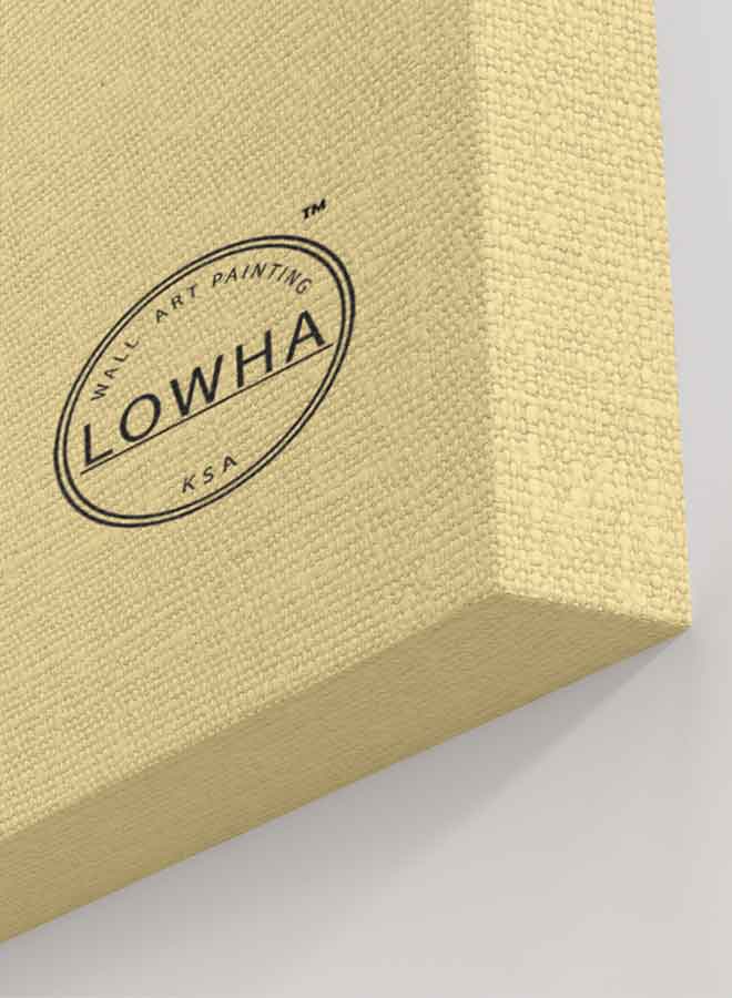 LOWHA Set Of 3 Framed Canvas Wall Arts Stretched Over Wooden Frame Overlapping Triangles Abstract Paintings For Home Living Room Office Decor - Image 5